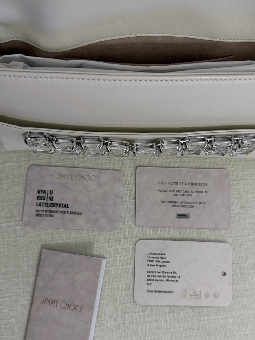 Jimmy Choo Kya Clutch Bag - Picture 5 of 5